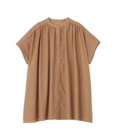 AMERICAN HOLIC 【予約】【WEB限定】イージーケア+接触冷感 フレンチスリーブギャザーシャツ