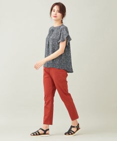 ANY 【ウエストゴム/ストレッチ/UVカット】大人の7daysデイリー パンツ