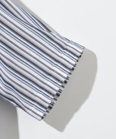 JOSEPH ABBOUD 【サステイナブル】ソアロンストライプ 半袖 シャツ