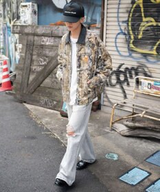 WEGO 【25年秋冬新作/MLサイズ展開】ワーカーズZIPジャケット