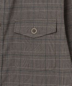 J.PRESS YORK STREET 【UNISEX】チェックストレッチCPOジャケット