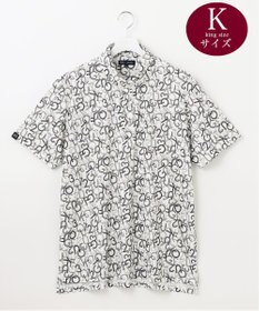 23区GOLF 【MEN/キングサイズ】【吸水速乾】MOVEロゴ 半袖ポロシャツ