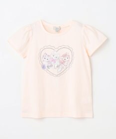 ANY KIDS ネックレス付き ネコTシャツ