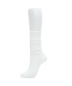 WEGO ローゲージゆるリブハイソックス