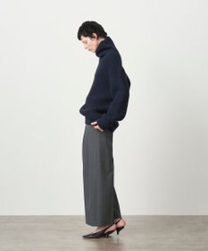 WOOL GABARDINE | ワイドツータックパンツ / ATON