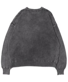 WEGO ヴィンテージウォッシュニットプルオーバー