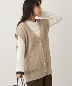 CRAFT STANDARD BOUTIQUE Ｖネックオーバーサイズニットベスト