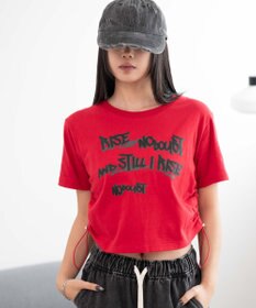 WEGO グラフィックドロストショートT