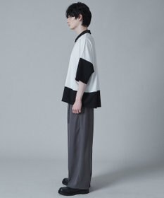 WEGO ドルマンポンチハーフジップT（S）