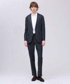 J.PRESS MEN 夏に嬉しい6つの高機能【J.PRESS-POOL WOOL】【セットアップ対応】ジャージーセットアップ スラックス