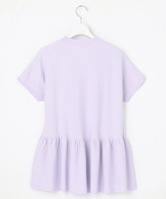 自由区 【XSサイズ～/洗える】クレープストレッチペプラム ニット