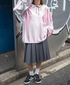 WEGO サテンゲームグラフィックプルオーバー