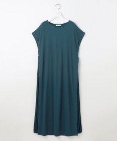 ANY SIS 【接触冷感・UVカット・洗える】ハイストレッチスムースサイドプリ－ツ ワンピース