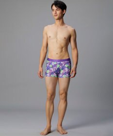 WACOAL MEN ボクサーパンツ 【ハナコトバパンツ】 フロント快適設計 肌あたり軽減設計 誕生日 記念日 前閉じ 下着 メンズ GT3221 /ブロス バイ ワコールメン