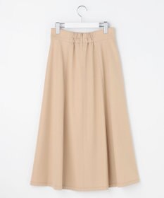 ANY SIS シャンブレーベルティッド スカート