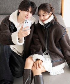 WEGO 【25年秋冬新作/ユニセックス着用ITEM/MLサイズ展開】B－3ジャケット