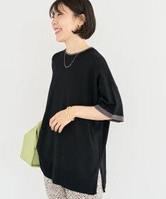 Green Parks 冷やっとすずやかレイヤーニットプルオーバ