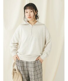 CRAFT STANDARD BOUTIQUE 　裏毛セーラーカラーＺＩＰプルオーバー