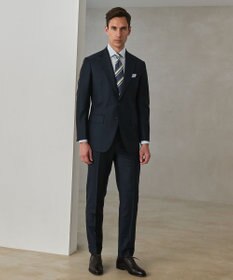 GOTAIRIKU 【形態安定】PREMIUMPLEATS_セミワイドカラー 通年ドレスシャツ_ストライプ(25/26年モデル)