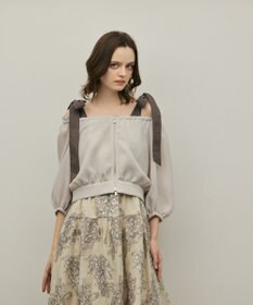 GRACE CONTINENTAL カラミ2wayジャケット