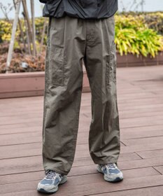WHITE MAILS 【ユニセックス/軽量】COTTON PAPER  POPLIN DRAWSTRING ミリタリーパンツ