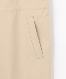 J.PRESS LADIES 【洗える・撥水】ドライツイルストレッチ ノーカラー コート