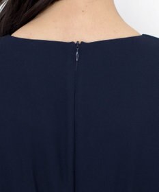 Tiaclasse 【洗える】ブラウスドッキングツイードワンピース