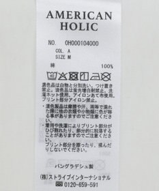 AMERICAN HOLIC フォト転写カットプルオーバー