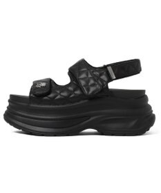 WEGO 【MLサイズ展開】厚底キルティングサンダル