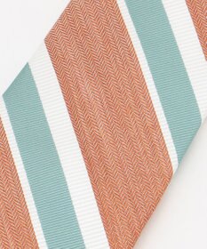 J.PRESS MEN 【LINEN MIX COLLECTION】レジメンタル ネクタイ