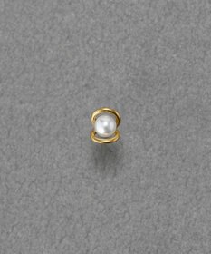 Phoebe 【金属アレルギー対応】プチメタルパールピアス(片耳)/サージカルステンレス