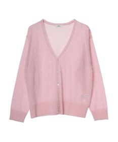 earth music&ecology ラメ入りニットカーディガン