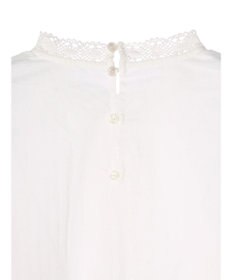 earth music&ecology ピンタックレースブラウス