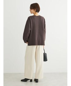 Green Parks もちやわ　Ｖネック前後差プルオーバー