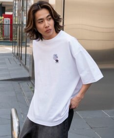 WEGO 【ユニセックス着用ITEM/SMLサイズ展開】別注BENDAVISワンポイントT（SS）