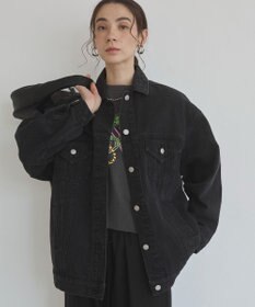 WEGO 【ANGIE VINTAGE】ビッグシルエットデニムジャケット / オーバーサイズGジャン