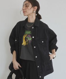 WEGO 【ANGIE VINTAGE】ビッグシルエットデニムジャケット / オーバーサイズGジャン