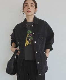 WEGO 【ANGIE VINTAGE】ビッグシルエットデニムジャケット / オーバーサイズGジャン