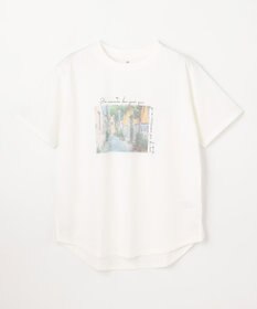 ANY アソートロゴラウンドヘムTシャツ