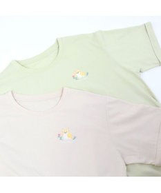 Mother garden ふわんこ　コーギー わんマイルウェア ロング Ｔシャツ