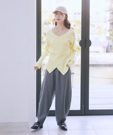 earth music&ecology Ｗリボンパンプス