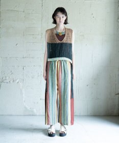 COQ STRATA 和紙ショート丈ベスト