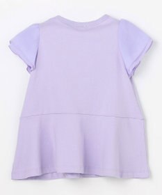 組曲 KIDS 【80-100㎝】 フラワーコサージュTシャツ