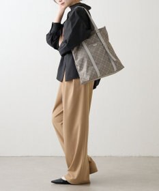 russet アシンメトリーハンドルトートバッグ(SF-237)