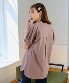 Tiaclasse 【UVケア・接触冷感】“あまラク” ボリュームパフスリーブカットソーチュニック