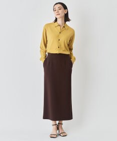 UNFILO 【野呂佳代さん着用】BEAUTY FORM JERSEY Iラインスカート