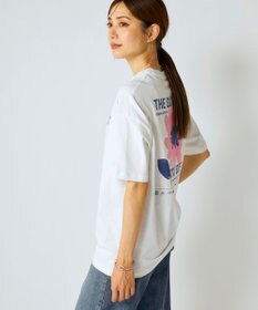 OP／FILA 【Ocean Pacific】フラワーバックプリントTシャツ