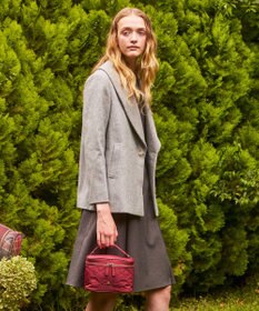 TOCCA CHECKER CLOVER VANITY ヴァニティバッグ