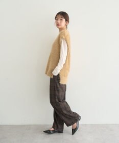 earth music&ecology 【予約】キャットライクヤーンニットベスト