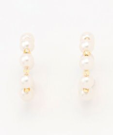 J.PRESS LADIES 【WEB限定・2way・2set】パール イヤカフ リング